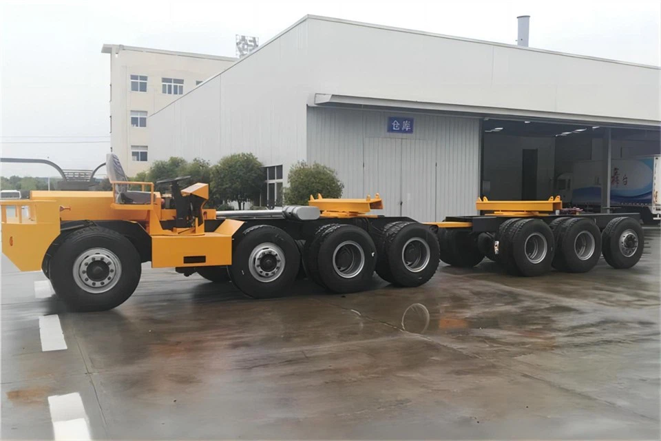 Transportador de vigas prefabricadas