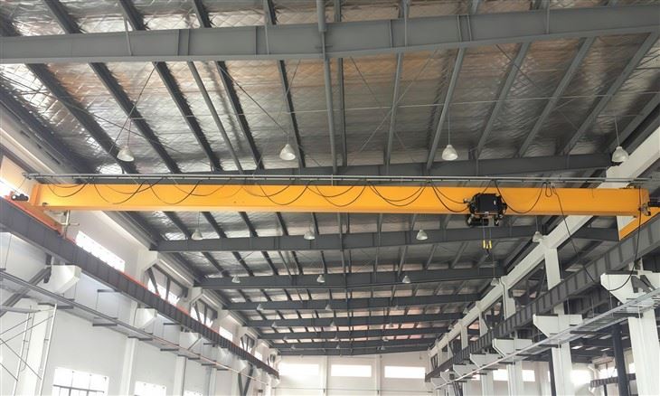 5 Ton Electric Single Overhead Crane factory