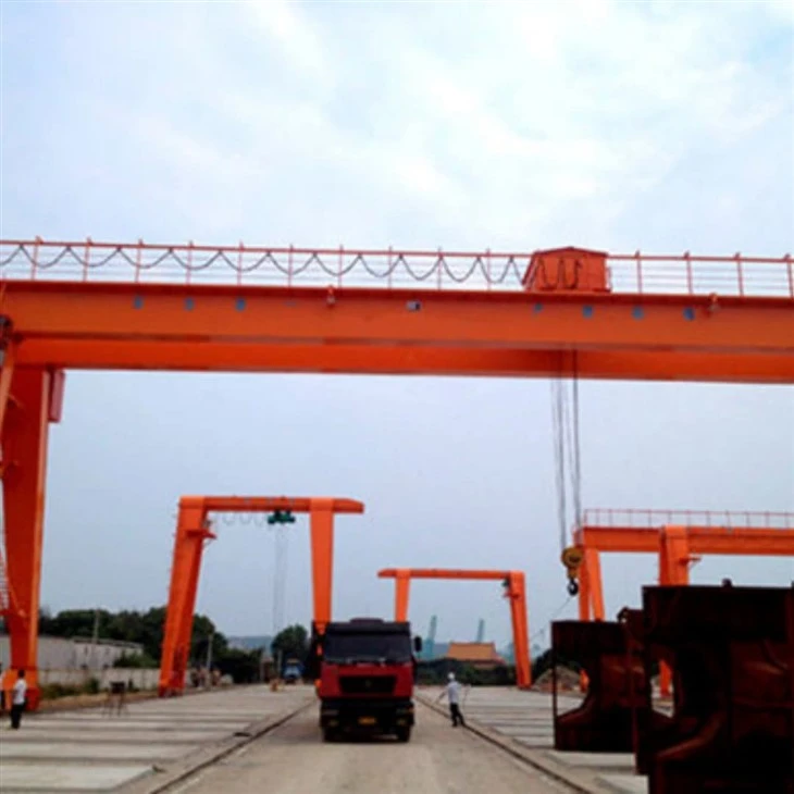60 Tons Double Girderprecast Beam Lifting Gantry Crane high quality