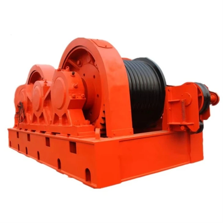 Cabrestante con motor diesel