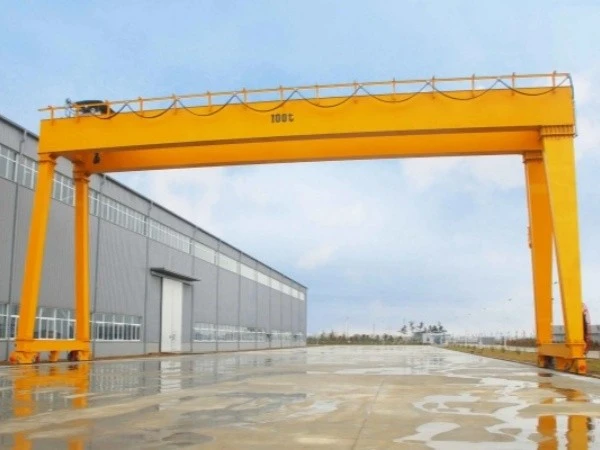 Double Girder Gantry Crane With Cable Reel