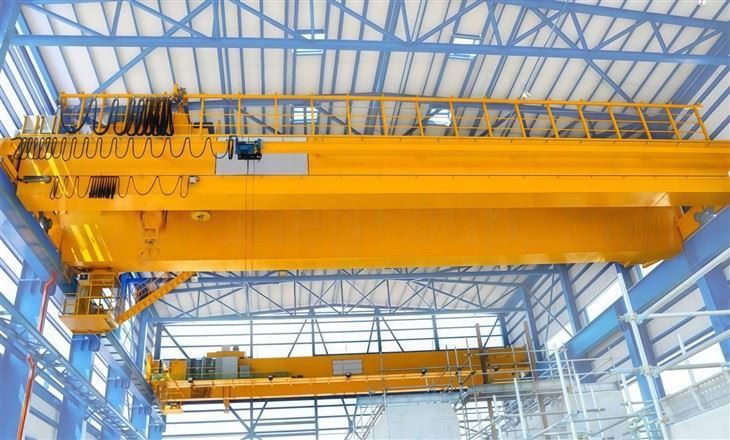 Grúa aérea tipo europeo Puente grúa de doble viga