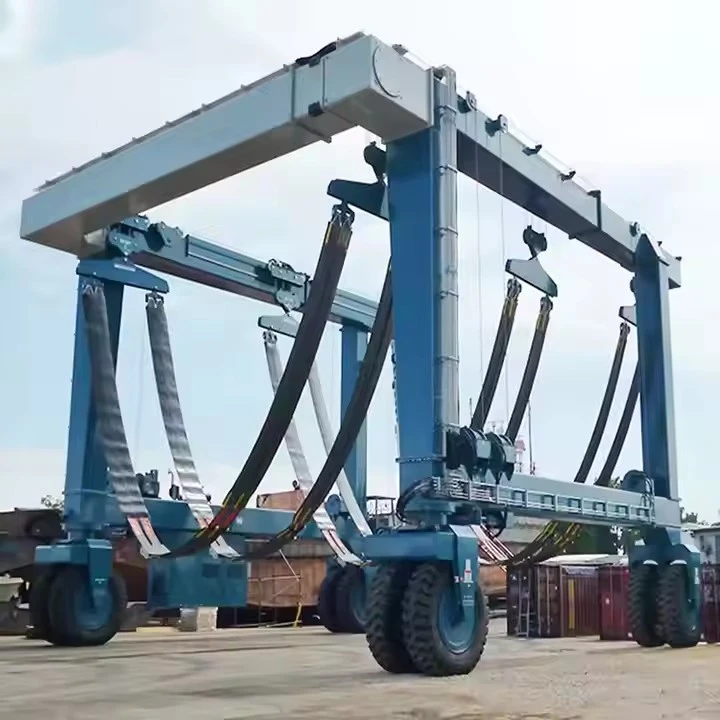 Elevador de barco tipo pórtico