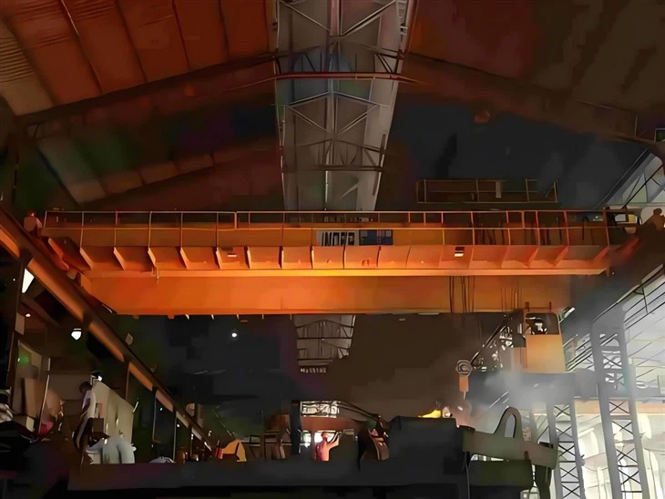 Ladle Foundry Overhead Crane